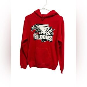 NFL Team Apparel Youth Small Pullover Hoodie GILDAN